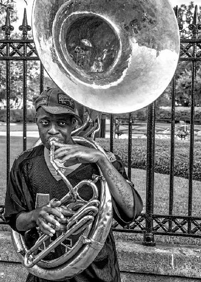 They say its the Sousaphone players you have to look out for...