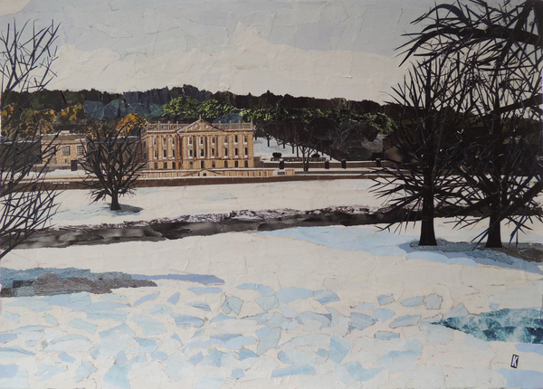 Chatsworth In The Snow de Kirstie Adamson