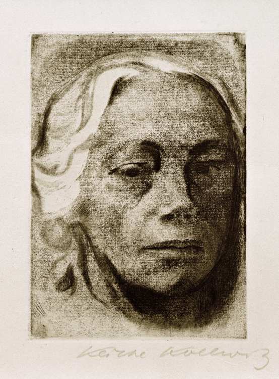 Self-portrait de Käthe Kollwitz