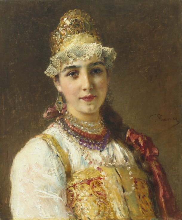 Boyar's Wife de Konstantin Jegorowitsch Makowski