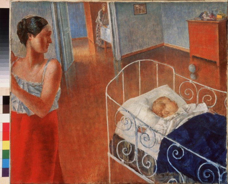 Sleeping Child de Kosjma Ssergej. Petroff-Wodkin