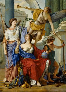 Allegory of the Regency of Anne of Austria (1601-66)