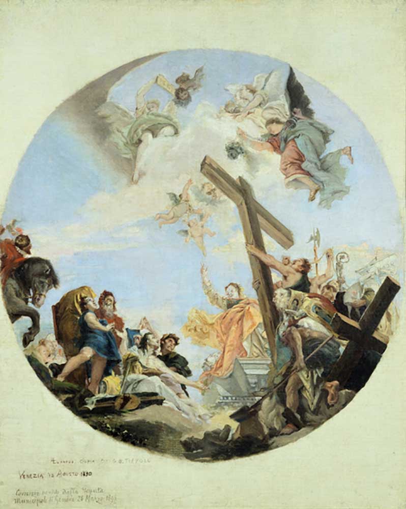 The Discovery of the True Cross, after Tiepolo, 1890 de Lazzaro Luxardo