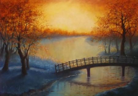 Golden Pond Landscape