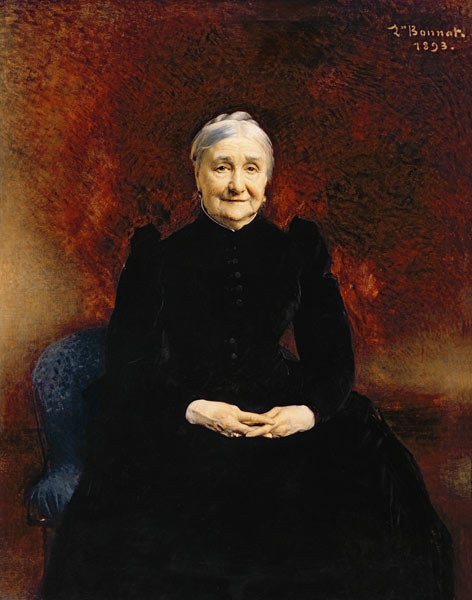 Madame Bonnat, the artist's mother de Leon Joseph Florentin Bonnat
