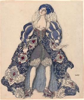 Costume design for the Ballet "La Légende de Joseph" by R. Strauss