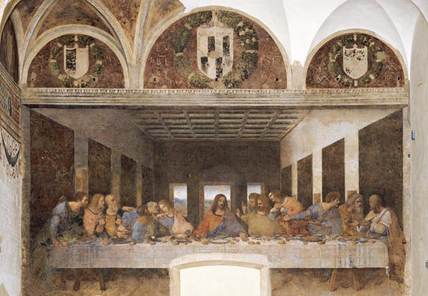 The Last Supper, 1495-97 de Leonardo da Vinci
