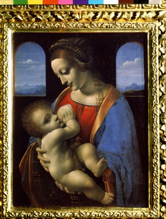 Madonna and Child (The Litta Madonna) de Leonardo da Vinci