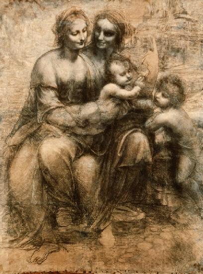 The virgin and child with the saint's Anne and the