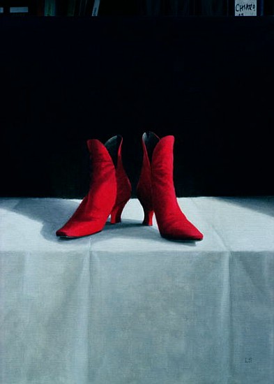 Red Boots, 1995 (acrylic on board)  de Lincoln  Seligman