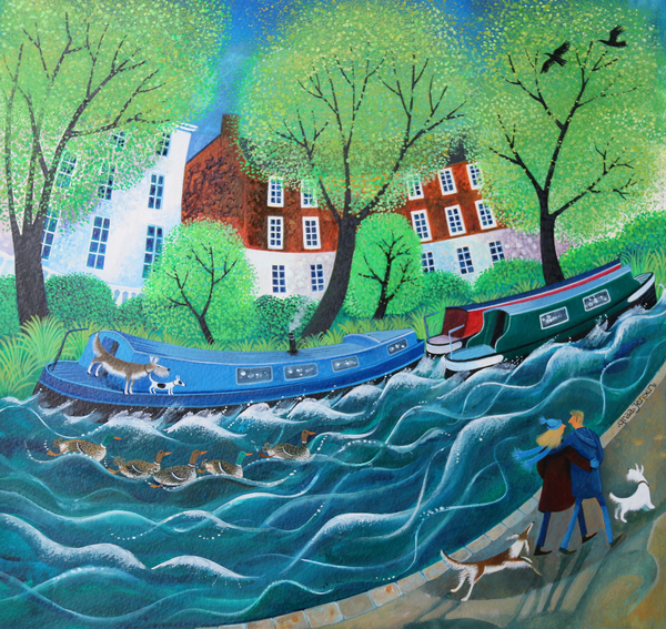 Along the Regents Canal de Lisa Graa Jensen