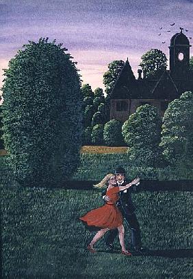 Dancing the Fandango, 1982 (gouache) 