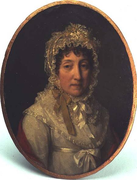 Portrait of an Elderly Lady de Lizinska-Aimee-Zoe de Mirbel