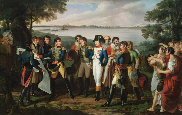 Napoleon (1769-1821) Orders the River Danube to be Bridged at Ebersdorf in order to Reach the Island de Lodovico Venuti