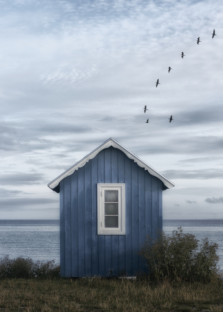 Beach hut de Lotte Grønkjær