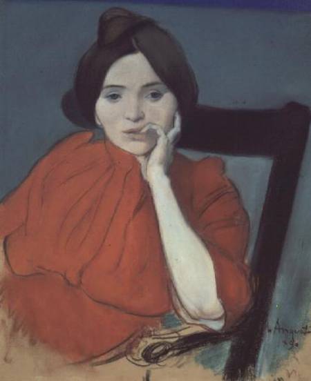 Portrait of a Woman de Louis Anquetin