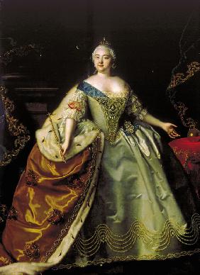 Portrait of Empress Elisabeth (1709-1762)