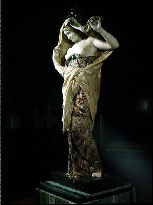 Nature revealing herself to Science, 1899 (marble & onyx) de Louis Ernest Barrias