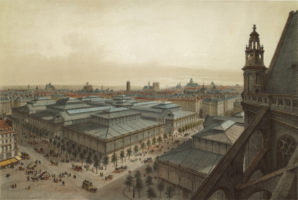 Paris, Les Halles de Louis Jules Arnout