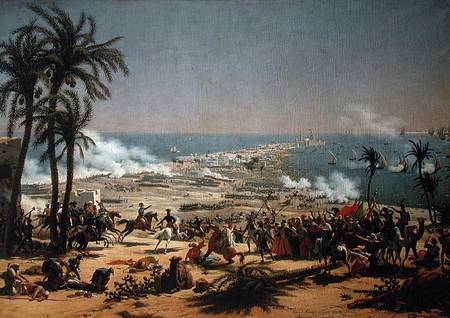 The Battle of Aboukir de Louis Lejeune