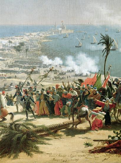 The Battle of Aboukir, 25th July 1799