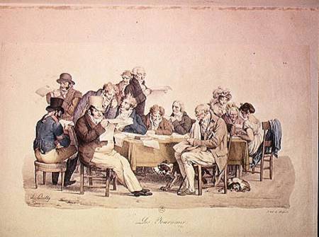 The Newspapers de Louis-Léopold Boilly