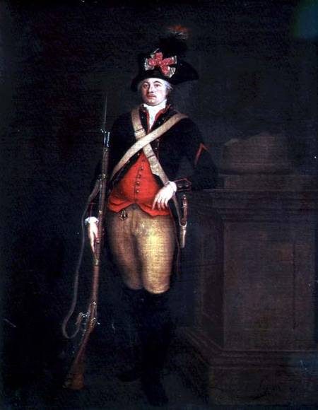 Portrait of Louis-Philippe-Joseph d'Orleans (1747-93) de Louis-Léopold Boilly