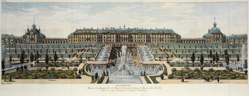 Peterhof Palace de Louis-Nicolas de Lespinasse