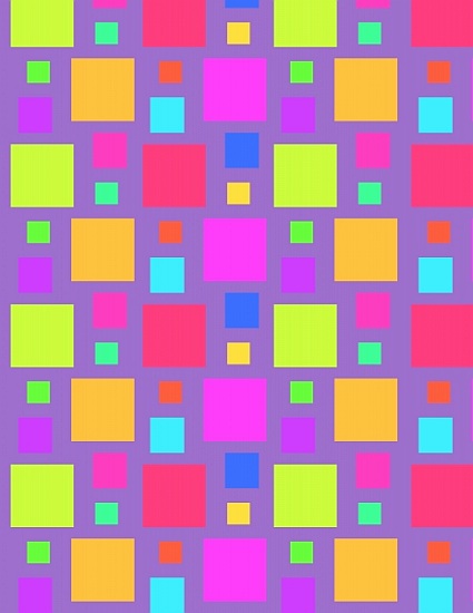 Multicoloured Squares de  Louisa  Hereford