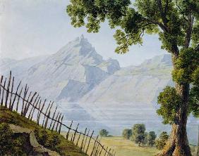 View of Lake Bourget