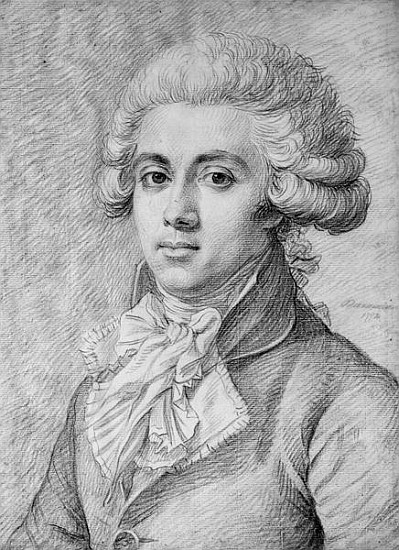 Pierre-Victurnien Vergniaud (1753-93) 1792 de Louis Jean Jacques Durameau