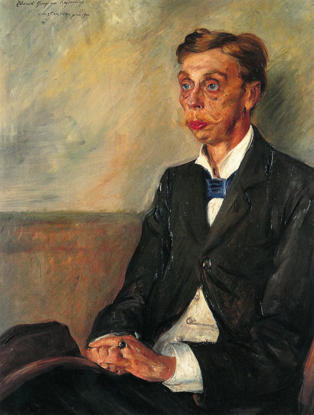 Portrait Eduard Graf of Keyserling de Lovis Corinth