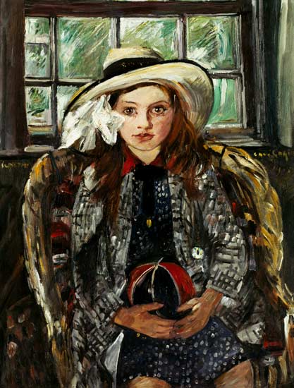 Wilhelmine with ball de Lovis Corinth