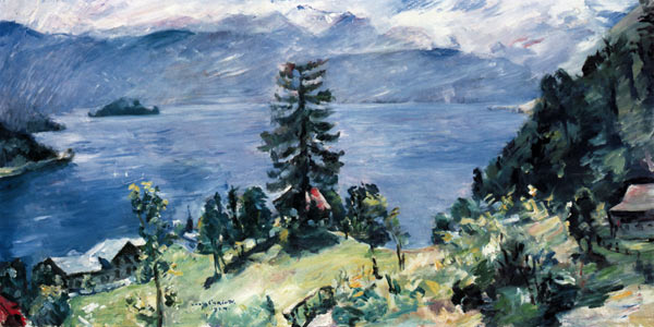 Walchensee panorama de Lovis Corinth