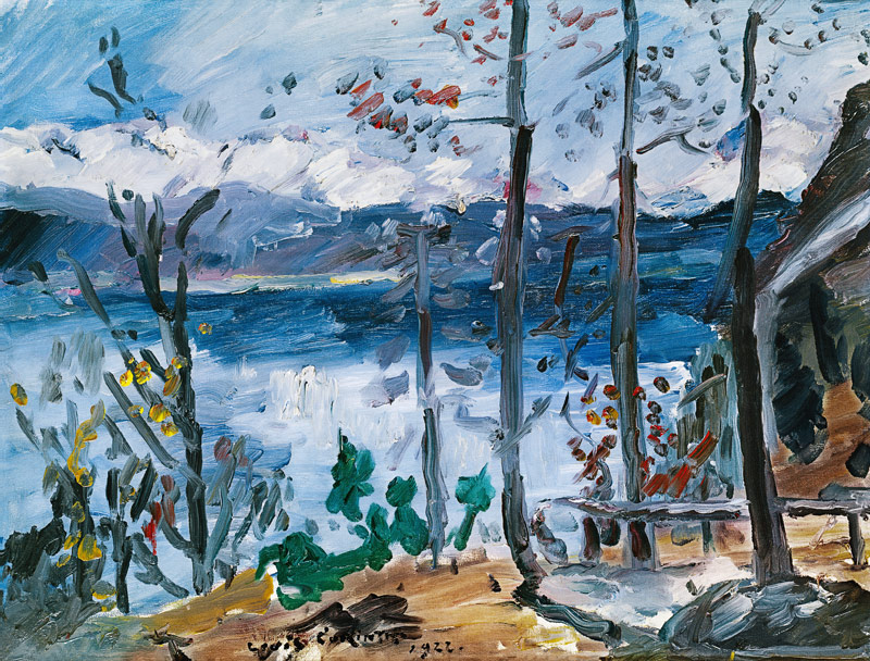 Easter at the Walchensee de Lovis Corinth