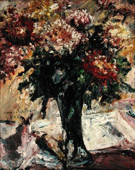 Chrysanthemums de Lovis Corinth