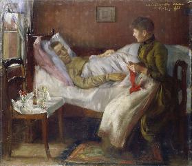 The Artist’s Father in his Sickbed