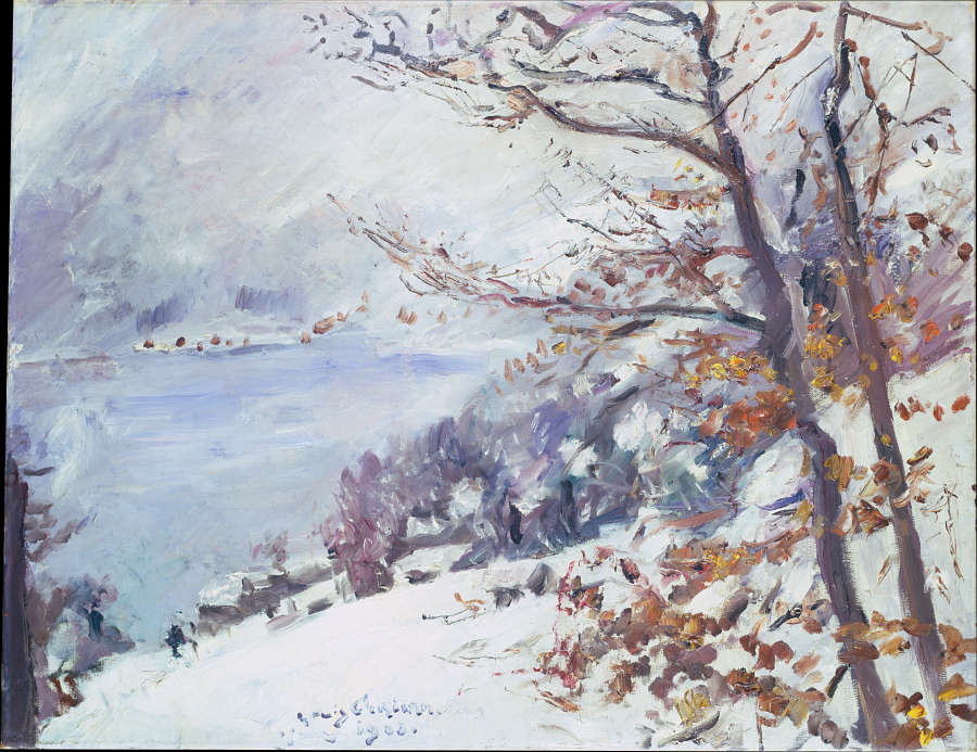 Walchensee in Winter de Lovis Corinth