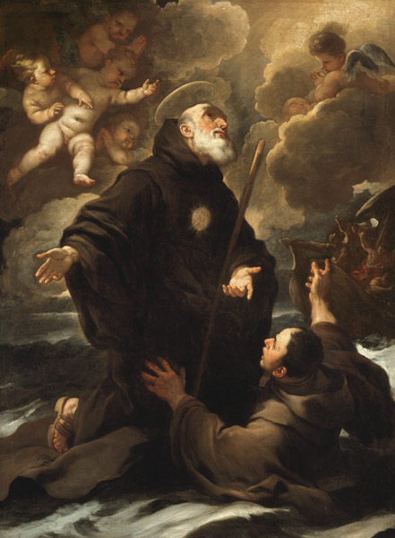 L.Giordano / St. Francis of Paola de Luca Giordano
