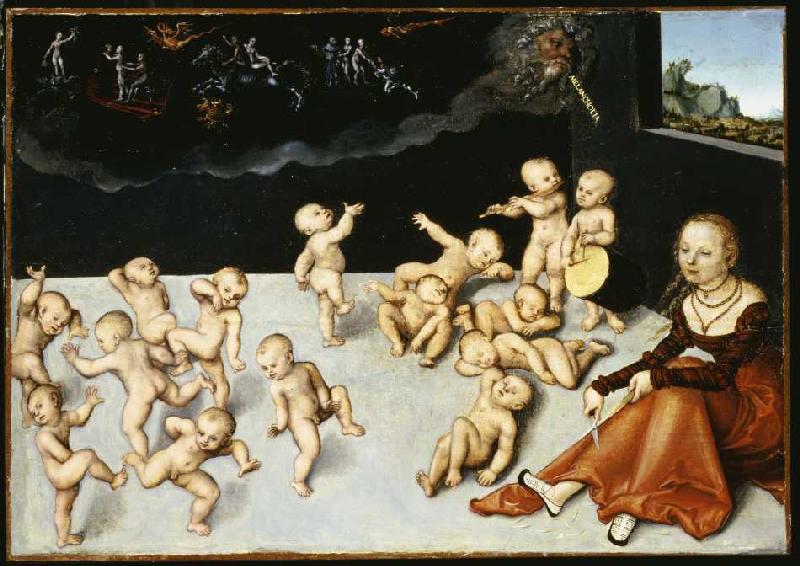 Melancholia. de Lucas Cranach el Viejo