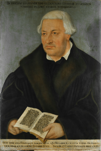 Johannes Bugenhaben de Lucas Cranach el Jóven