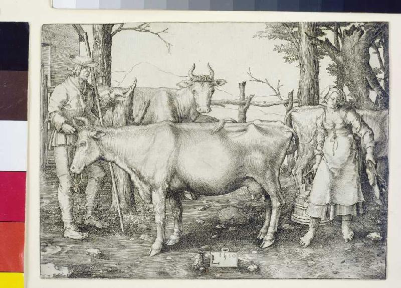 Das Milchmädchen de Lucas van Leyden