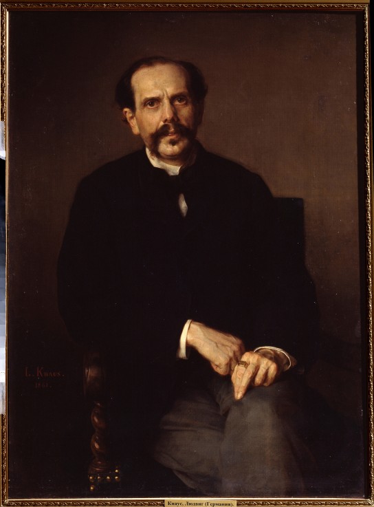 Portrait of a Man de Ludwig Knaus