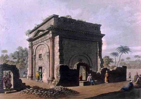Roman Triumphal Arch, Latachia in Syria, from 'Views in the Ottoman Dominions' de Luigi Mayer