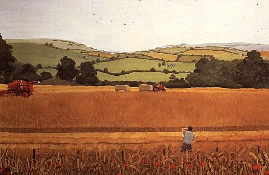 Harvesting in the Cotswolds  de  Maggie  Rowe