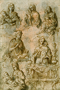 Six Madonna studies de Marco Ruggiero Zoppo