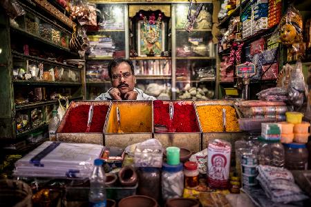 the spices vendor