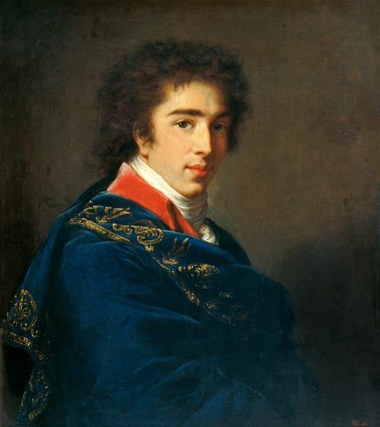 Bildnis des Prinzen Iwan Barjatinsky de Marie Elisabeth-Louise Vigée-Lebrun