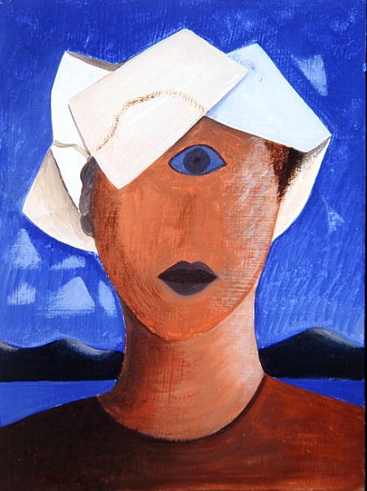 Gaston Cyclope, 1993 (tempera on wood)  de Marie  Hugo