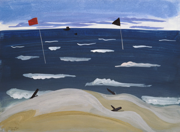 La Mer par Mistral, 1987 (gouache on paper)  de Marie  Hugo